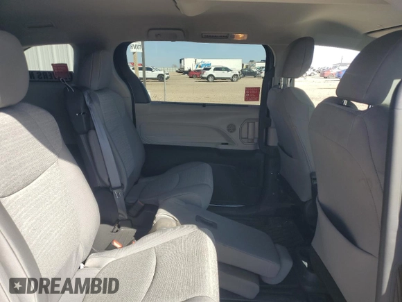 2024 Toyota Sienna LE with VIN 5TDKSKFC1RS130783, listed as a Copart auction lot 50153205 with 57,855 mi miles and Clean Title. Bid and sale history available at carsss.com. Image 11.