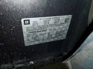 2017 GMC Acadia SLT with VIN 1GKKNMLSXHZ193347, listed as a Copart auction lot 45656015 with 0 mi miles and Salvage Title. Bid and sale history available at carsss.com. Image 16.