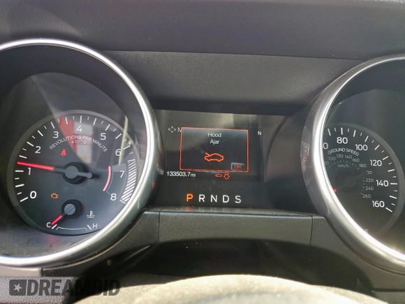 2018 Ford Mustang EcoBoost with VIN 1FA6P8TH2J5156069, listed as a Copart auction lot 55266865 with 133,503 mi miles and Clean Title. Bid and sale history available at carsss.com. Image 9.