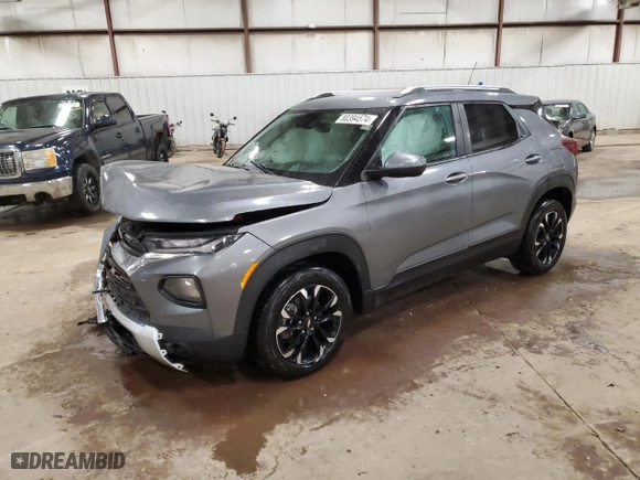 2021 Chevrolet TrailBlazer LT with VIN KL79MPS29MB021200, listed as a Copart auction lot 80394574 with 66,519 mi miles and Non Repairable. Bid and sale history available at carsss.com. Image 1.