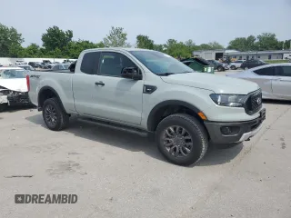2021 Ford Ranger XL with VIN 1FTER1FH8MLD02641, listed as a Copart auction lot 59501375 with 12,583 mi miles and Salvage title. Bid and sale history available at DreamBid. Image 4.