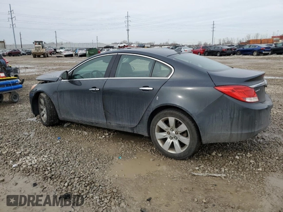 2012 Buick Regal Turbo Premium 1 with VIN 2G4GS5EV4C9213498, listed as a Copart auction lot 43419025 with Not Provided miles and Salvage Title. Bid and sale history available at DreamBid. Image 2.