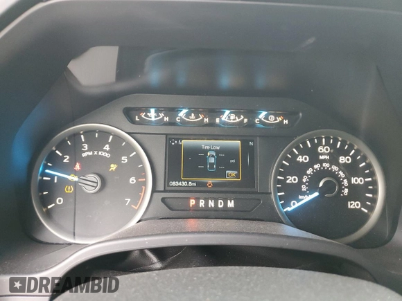 2018 Ford F-150 XL with VIN 1FTEW1CG8JKC98211, listed as a Copart auction lot 50150035 with 83,430 mi miles and Salvage Title. Bid and sale history available at carsss.com. Image 9.