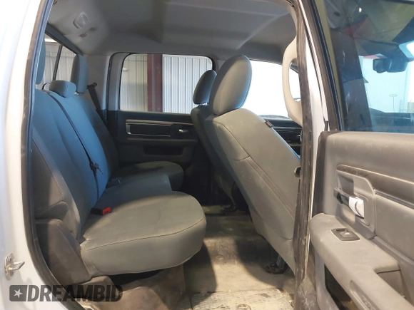 2017 Ram 2500 Big Horn with VIN 3C6UR5DL2HG701033, listed as a IAAI auction lot 41668166 with 95,653 mi miles. Bid and sale history available at carsss.com. Image 8.