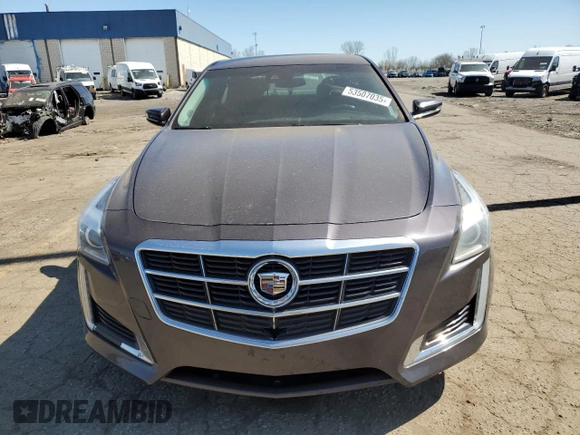 2014 Cadillac CTS Luxury AWD with VIN 1G6AX5S3XE0167903, listed as a Copart auction lot 53507035 with 119,179 mi miles and Clean Title. Bid and sale history available at DreamBid. Image 5.