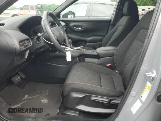 2024 Honda HR-V Sport with VIN 3CZRZ2H58RM742241, listed as a Copart auction lot 57434785 with 9,300 mi miles and Salvage title. Bid and sale history available at DreamBid. Image 7.