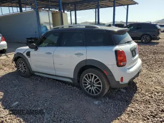 2018 MINI Countryman Cooper with VIN WMZYS7C30J3E08318, listed as a Copart auction lot 62304375 with 38,091 mi miles and Salvage title. Bid and sale history available at DreamBid. Image 2.