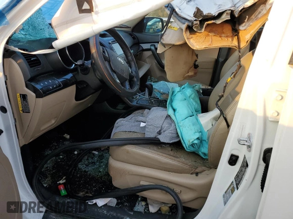 2013 Kia Sorento EX with VIN 5XYKU4A66DG334931, listed as a Copart auction lot 88740895 with Not Provided miles and Non Repairable. Bid and sale history available at DreamBid. Image 7.
