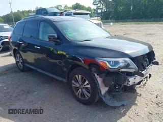2018 Nissan Pathfinder Platinum z VIN 5N1DR2MN2JC640330, wystawiony jako IAAI lot #42147082 z przebiegiem 179 728 mil mil oraz . Historia ofert i sprzedaży dostępna na DreamBid. Obrazek 1.