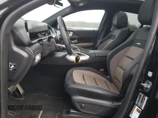 2023 Mercedes-Benz GLE 53 AMG with VIN 4JGFD6BB8PA858560, listed as a Copart auction lot 44594625 with 11,851 mi miles and Salvage title. Bid and sale history available at DreamBid. Image 7.