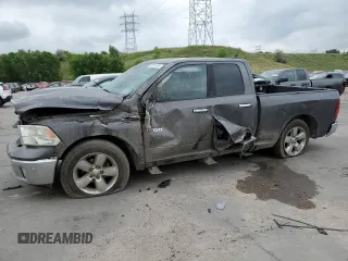 2014 Ram 1500 Big Horn with VIN 1C6RR7GG1ES275484, listed as a Copart auction lot 61206105 with 175,499 mi miles and Salvage title. Bid and sale history available at DreamBid. Image 1.