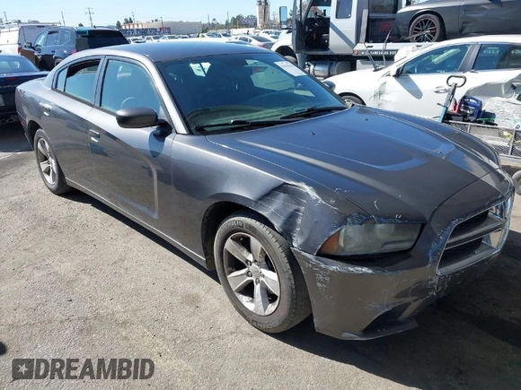 2013 Dodge Charger SE with VIN 2C3CDXBGXDH688230, listed as a IAAI auction lot 41634325 with 133,519 mi miles. Bid and sale history available at carsss.com. Image 1.