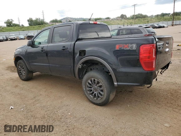 2020 Ford Ranger XL with VIN 1FTER4FH3LLA29138, listed as a Copart auction lot 61616615 with 45,401 mi miles and Salvage title. Bid and sale history available at DreamBid. Image 2.