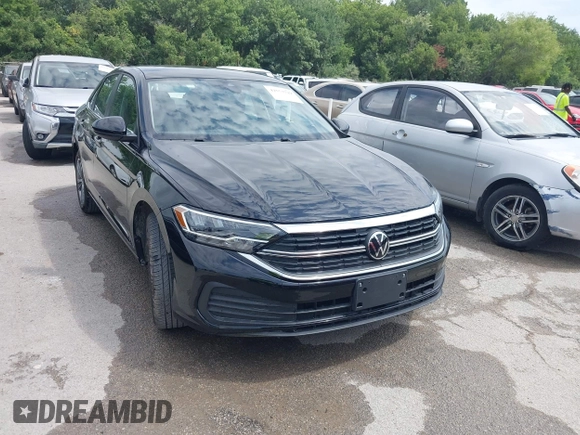 2024 Volkswagen Jetta SE with VIN 3VW7M7BU0RM059133, listed as a IAAI auction lot 42553729 with 13,091 mi miles and . Bid and sale history available at DreamBid. Image 12.