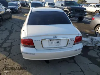 2003 Hyundai Sonata GLS with VIN KMHWF35H93A793544, listed as a Copart auction lot 85583914 with 122,802 mi miles and Salvage Title. Bid and sale history available at carsss.com. Image 6.