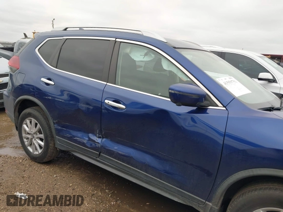 2018 Nissan Rogue SV with VIN JN8AT2MV7JW307875, listed as a IAAI auction lot 41559751 with 76,831 mi miles. Bid and sale history available at carsss.com. Image 6.