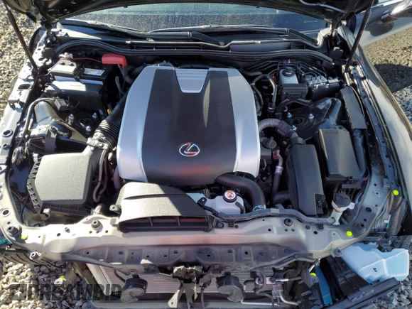 2023 Lexus IS 350 F Sport with VIN JTHGZ1E25P5031776, listed as a Copart auction lot 45744285 with 13,190 mi miles and Salvage title. Bid and sale history available at DreamBid. Image 11.