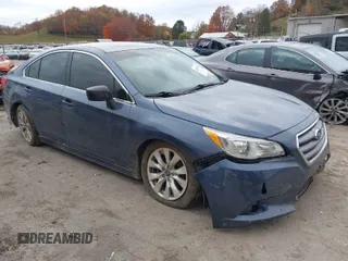 2017 Subaru Legacy with VIN 4S3BNAB65H3013810, listed as a IAAI auction lot 40697926 with 83,851 mi miles. Bid and sale history available at carsss.com. Image 1.