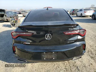 2021 Acura TLX w/A-Spec Package with VIN 19UUB6F51MA005615, listed as a Copart auction lot 43466925 with 54,063 mi miles and Salvage Title. Bid and sale history available at carsss.com. Image 6.