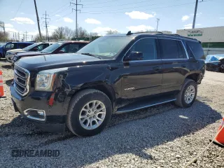 2019 GMC Yukon SLT with VIN 1GKS2BKC0KR337082, listed as a Copart auction lot 51322395 with 96,066 mi miles and Salvage Title. Bid and sale history available at carsss.com. Image 1.