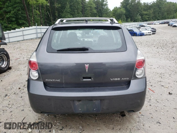 2009 Pontiac Vibe with VIN 5Y2SM67079Z468581, listed as a Copart auction lot 76523994 with 180,357 mi miles and Non Repairable. Bid and sale history available at carsss.com. Image 6.