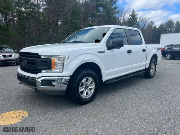 2019 Ford F-150 XL with VIN 1FTEW1E56KFA19067, listed as a Copart auction lot 53714145 with 185,601 mi miles and Clean Title. Bid and sale history available at carsss.com. Image 2.