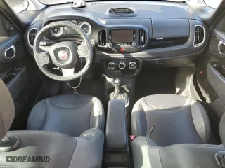 2014 FIAT 500L Lounge with VIN ZFBCFACH8EZ004015, listed as a Copart auction lot 73840584 with 0 mi miles and Salvage Title. Bid and sale history available at carsss.com. Image 8.