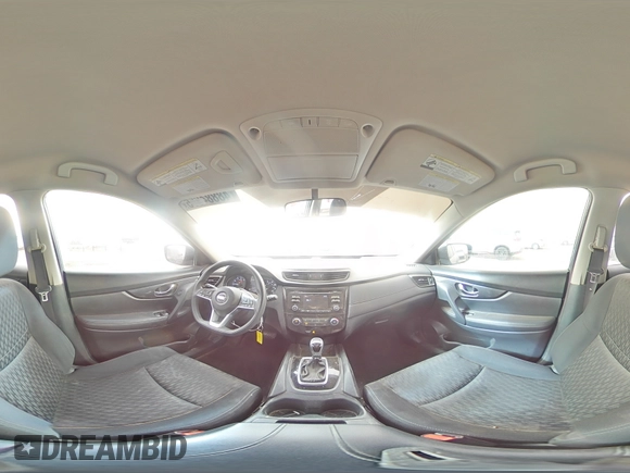 2017 Nissan Rogue S with VIN KNMAT2MV1HP547083, listed as a Copart auction lot 48884655 with 118,387 mi miles and Salvage Title. Bid and sale history available at carsss.com. Image 14.