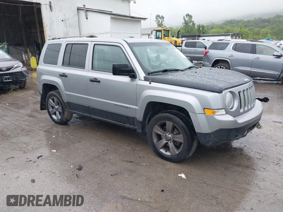 2017 Jeep Patriot Sport SE with VIN 1C4NJPBA2HD118671, listed as a IAAI auction lot 42356680 with 129,497 mi miles and . Bid and sale history available at DreamBid. Image 1.