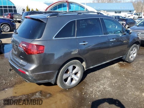 2012 Acura MDX Tech/Entertainment Pkg with VIN 2HNYD2H43CH512873, listed as a Copart auction lot 46310765 with 158,179 mi miles and Clean Title. Bid and sale history available at carsss.com. Image 3.