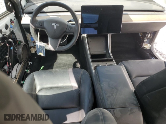 2020 Tesla Model 3 Standard Range Plus with VIN 5YJ3E1EA5LF612626, listed as a Copart auction lot 54421235 with Not Provided miles and Clean Title. Bid and sale history available at DreamBid. Image 8.