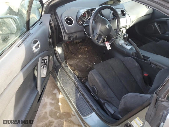 2007 Mitsubishi Eclipse GS with VIN 4A3AL25FX7E056476, listed as a Copart auction lot 83638744 with 96974 miles and Salvage Title. Bid and sale history available at carsss.com. Image 8.