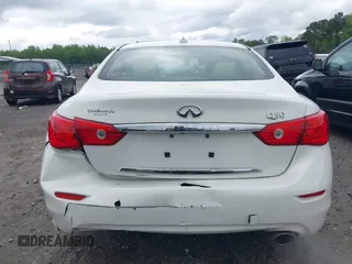 2014 Infiniti Q50 Premium with VIN JN1BV7AP3EM674807, listed as a IAAI auction lot 42003949 with 138,454 mi miles. Bid and sale history available at carsss.com. Image 6.