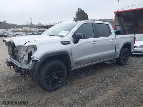 2022 GMC Sierra 1500 Limited Elevation with VIN 3GTU9CED7NG184649, listed as a IAAI auction lot 41453442 with 56,197 mi miles. Bid and sale history available at carsss.com. Image 21.