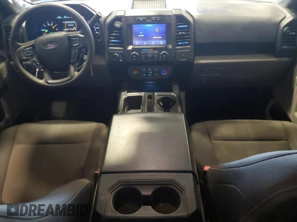 2020 Ford F-150 XL with VIN 1FTEX1EP4LKD63889, listed as a Copart auction lot 64065785 with 39,801 mi miles and Salvage title. Bid and sale history available at DreamBid. Image 8.