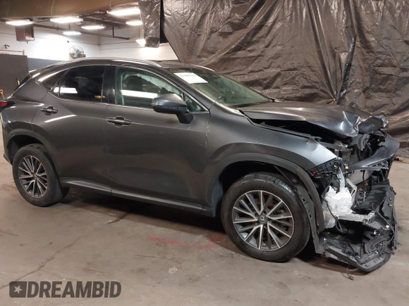 2023 Lexus NX 250 Premium with VIN 2T2GDCAZ0PC004515, listed as a IAAI auction lot 41309363 with 25,918 mi miles and . Bid and sale history available at DreamBid. Image 1.