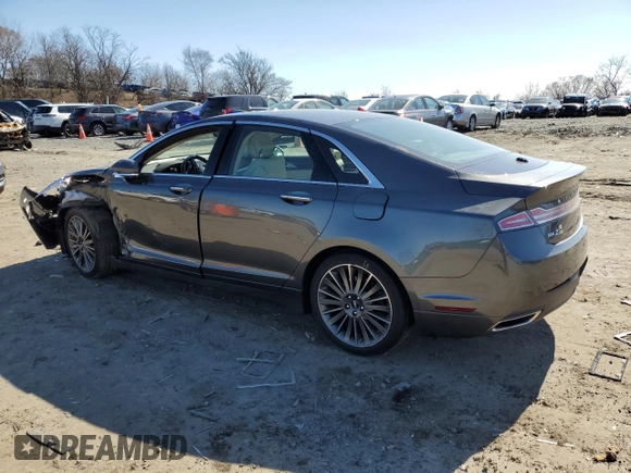 2015 Lincoln MKZ z VIN 3LN6L2JK1FR604092, wystawiony jako Copart lot #48379525 z przebiegiem 64 656 mil mil oraz Szkoda całkowita • Salvage title. Historia ofert i sprzedaży dostępna na DreamBid. Obrazek 2.