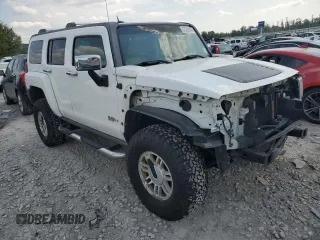 2006 Hummer H3 with VIN 5GTDN136868154709, listed as a Copart auction lot 67350144 with 128,270 mi miles and Salvage Title. Bid and sale history available at carsss.com. Image 4.