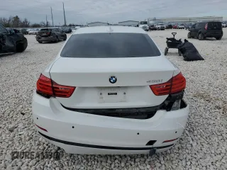 2017 BMW 4 Series 430i with VIN WBA4R7C37HK896333, listed as a Copart auction lot 88597215 with 114,500 mi miles and Salvage Title. Bid and sale history available at DreamBid. Image 6.
