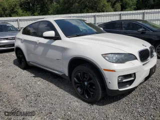 2013 BMW X6 xDrive35i with VIN 5UXFG2C59DL783279, listed as a Copart auction lot 59685334 with 134,324 mi miles and Salvage Title. Bid and sale history available at carsss.com. Image 4.