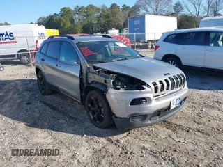 2017 Jeep Cherokee Sport with VIN 1C4PJLAB4HW603099, listed as a IAAI auction lot 41663602 with 150,662 mi miles. Bid and sale history available at carsss.com. Image 1.