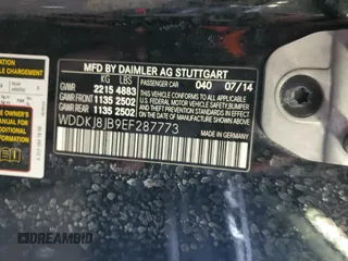 2014 Mercedes-Benz E 350 z VIN WDDKJ8JB9EF287773, wystawiony jako Copart lot #42756615 z przebiegiem 118 977 mil mil oraz Szkoda całkowita • Salvage title. Historia ofert i sprzedaży dostępna na DreamBid. Obrazek 12.
