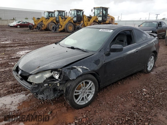 2006 Acura RSX z VIN JH4DC54816S009680, wystawiony jako Copart lot #48426525 z przebiegiem 161 579 mil mil oraz Szkoda całkowita • Salvage title. Historia ofert i sprzedaży dostępna na DreamBid. Obrazek 1.