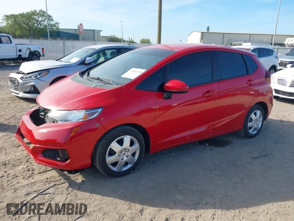 2019 Honda Fit LX with VIN 3HGGK5H44KM751276, listed as a IAAI auction lot 41881708 with 58,658 mi miles. Bid and sale history available at carsss.com. Image 18.