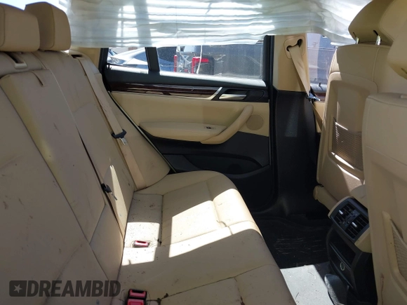 2017 BMW X3 xDrive28i with VIN 5UXWX9C32H0W75875, listed as a IAAI auction lot 41807722 with Not Provided miles and . Bid and sale history available at DreamBid. Image 8.