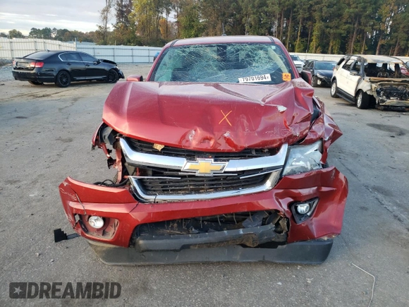2016 Chevrolet Colorado 2WD LT with VIN 1GCHSCE39G1387461, listed as a Copart auction lot 79701694 with 105,644 mi miles and Salvage Title. Bid and sale history available at carsss.com. Image 5.