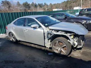 2020 Lexus IS with VIN JTHD81F20L5041484, listed as a Copart auction lot 47020385 with 42,918 mi miles and Salvage Title. Bid and sale history available at carsss.com. Image 4.