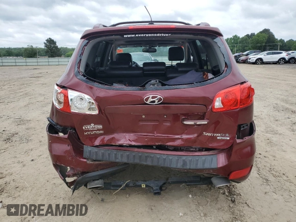 2009 Hyundai Santa Fe Limited z VIN 5NMSH13E49H287094, wystawiony jako Copart lot #57082395 z przebiegiem 258 193 mil mil oraz Szkoda całkowita • Salvage title. Historia ofert i sprzedaży dostępna na DreamBid. Obrazek 6.