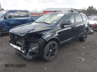 2015 Audi Q7 3.0T S line Prestige with VIN WA1DGAFE7FD006783, listed as a IAAI auction lot 41464002 with 96,845 mi miles. Bid and sale history available at carsss.com. Image 2.