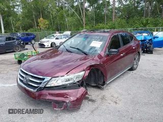 2014 Honda Crosstour EX with VIN 5J6TF1H37EL001369, listed as a IAAI auction lot 41997734 with 85,014 mi miles and . Bid and sale history available at DreamBid. Image 6.